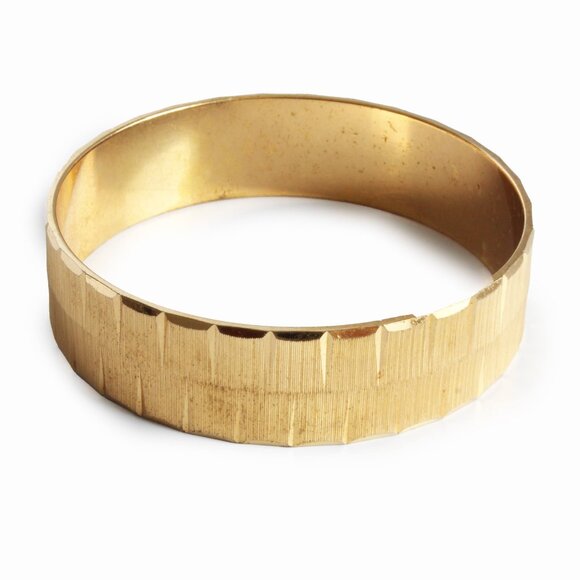 Monet Bangle Bracelets Lot of 2 Vintage Retro 80s - Picture 8 of 12